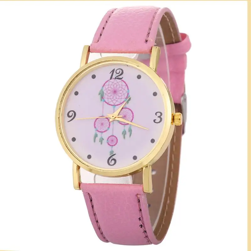 Reloj Mujer 2019 простой алмаз для женщин Аналоговые Кварцевые с кожанным РЕМЕШКОМ