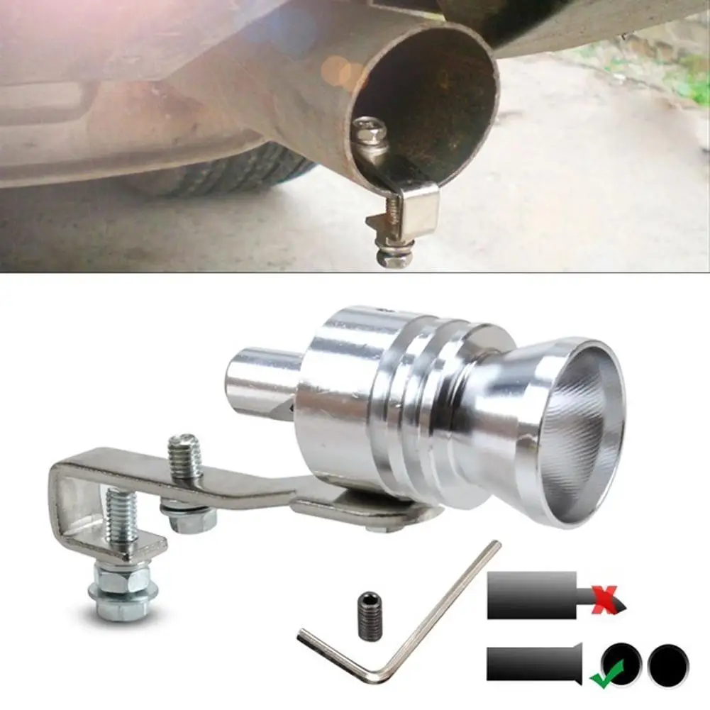 1 комплект турбозвук поддельные сдуть автомобиль-симулятор глушитель труб