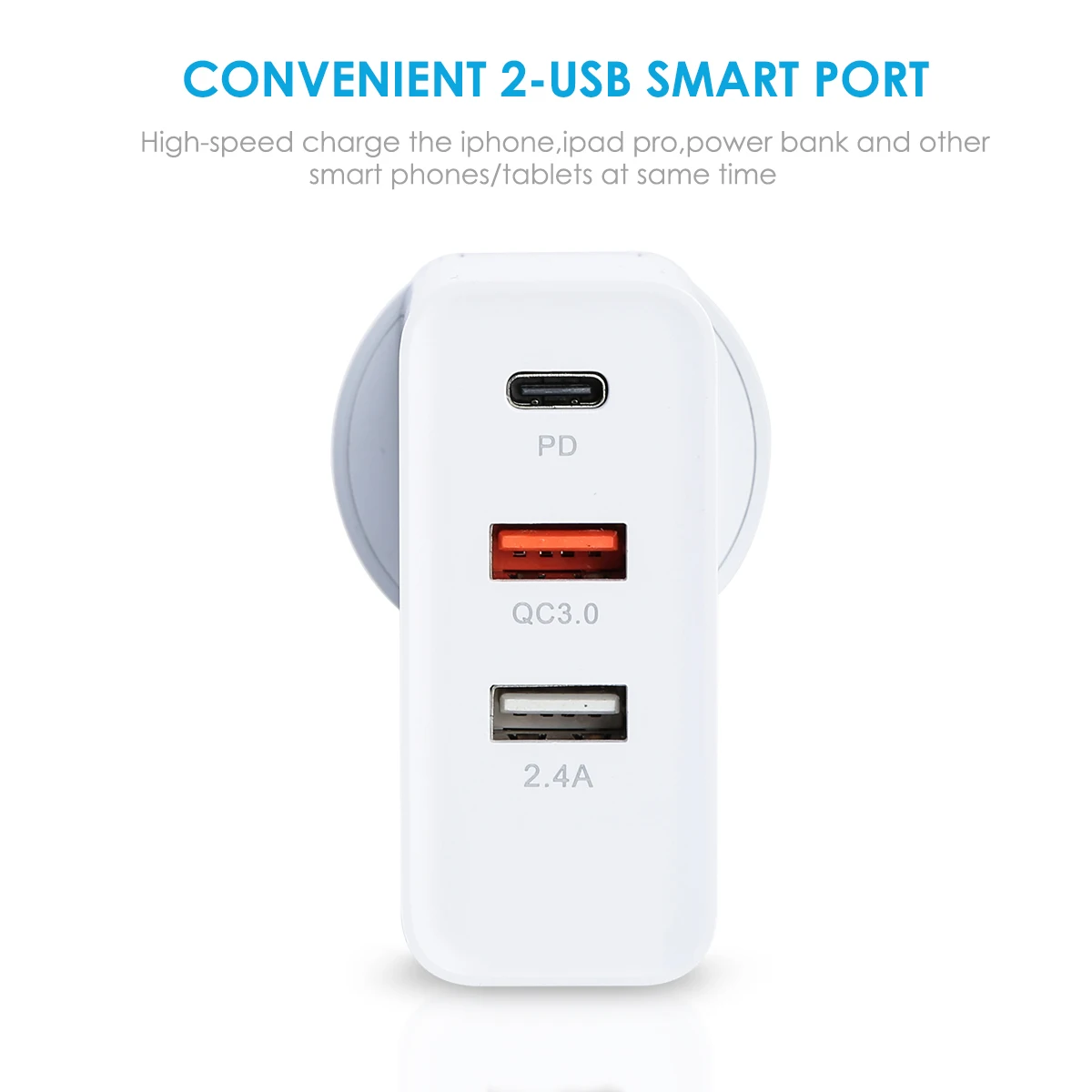 Зарядное устройство с 3 USB портами 48 Вт|Зарядные устройства| |