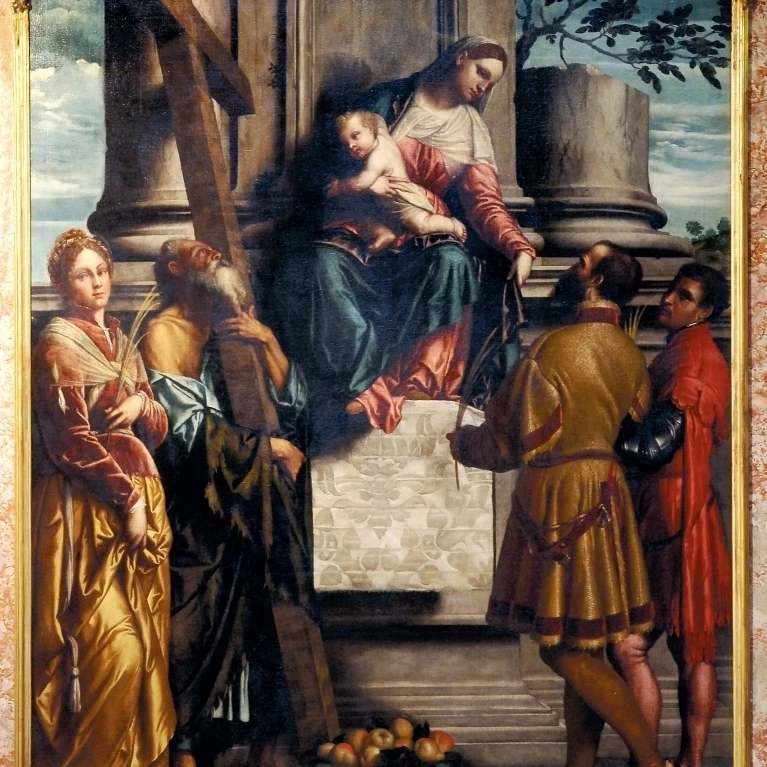 Bonvicino Alessandro известный как Moretto Da Brescia плакат печать (18x24)|Таблички и знаки| |