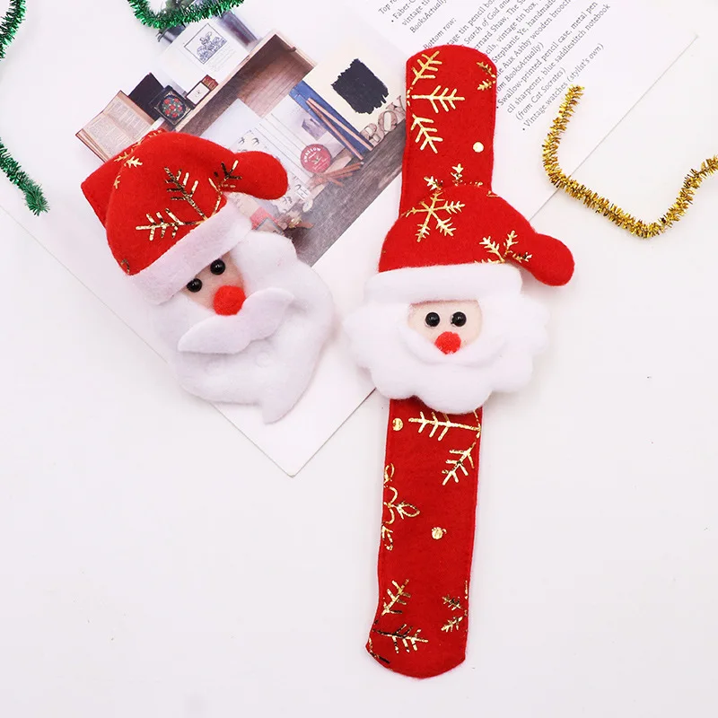 NEW PY Gilding Christmas Presents Given On Festivals Matter Children's Bracelet Santa Clap Circle Snowman Elk | Игрушки и хобби