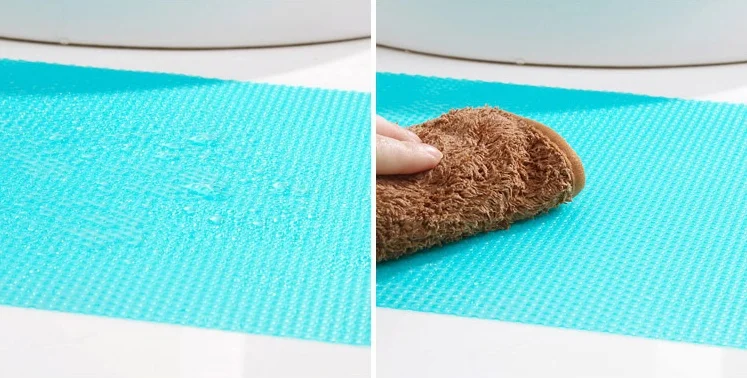 

1pcs Refrigerator Pad Waterproof Mats Refrigerator Pad Antibacterial Antifouling Mildew Moisture Tailorable Pad For Kitchen