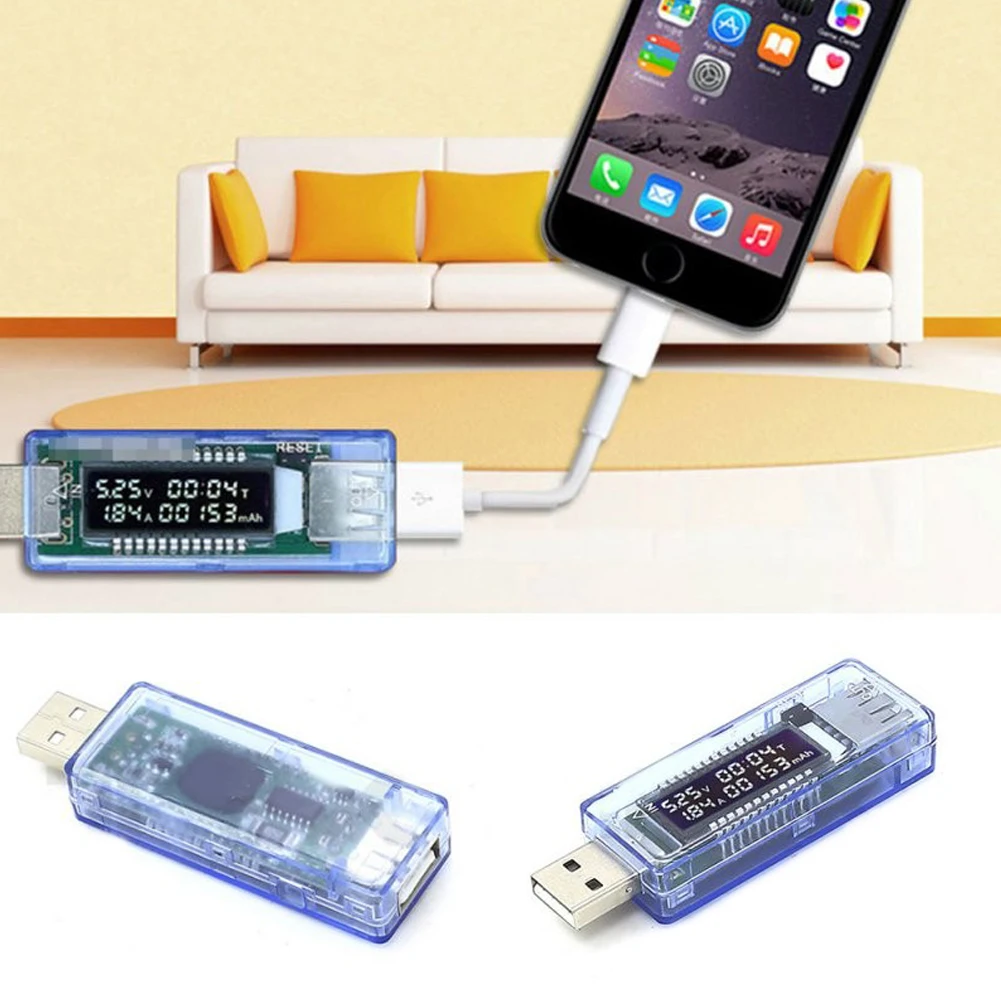 Новый USB Рестер ЖК дисплей ток измеритель напряжения мощности Ёмкость монитор