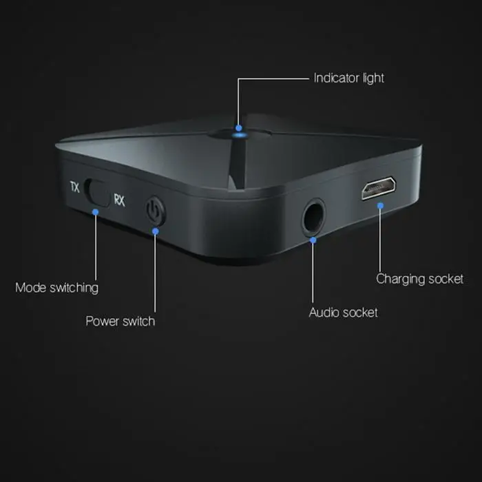 24 Мбит/с беспроводной Bluetooth 4 2 AUX аудио передатчик музыкальный приемник адаптер