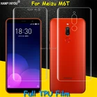 Задняя пленка с полным покрытием прозрачная пленка из мягкого ТПУ Экран Защитная пленка для защиты экрана для Meizu M6T  Meilan Note 6T M811H M811Q 5,7 