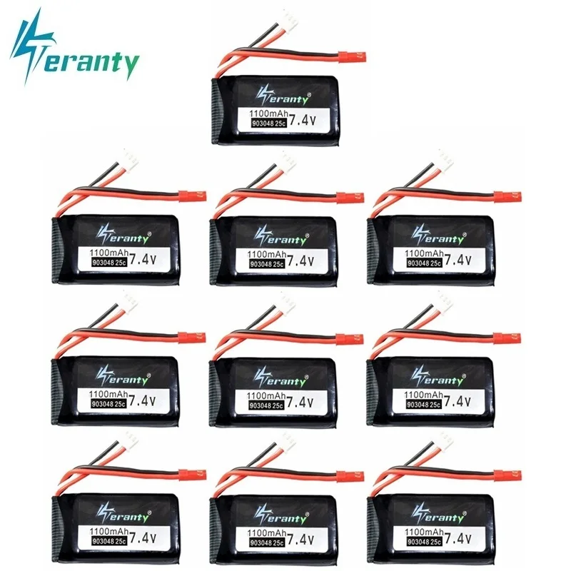 Литий-Полимерный Аккумулятор 7 4 в 1100 мАч 903048 для Wltoys V353 A949 A959 A969 A979 k929 В