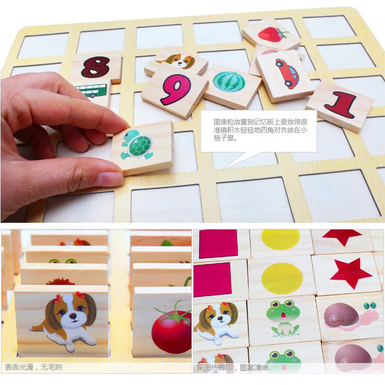 Обучающая доска для развития памяти ребенка левого и правого мозга обучающая