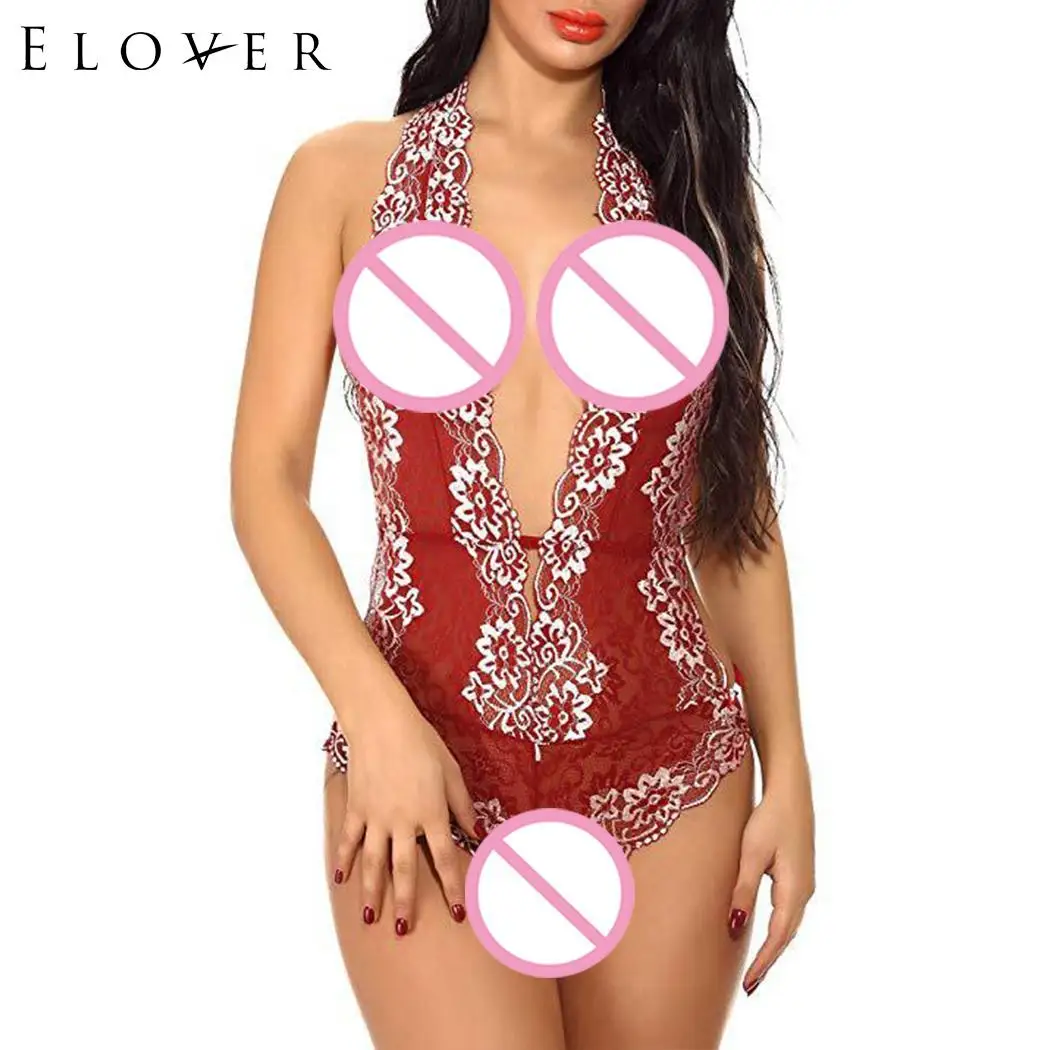 Эротическое белье Elover Teddy сексуальное нижнее хит женский кружевной бюстгальтер с