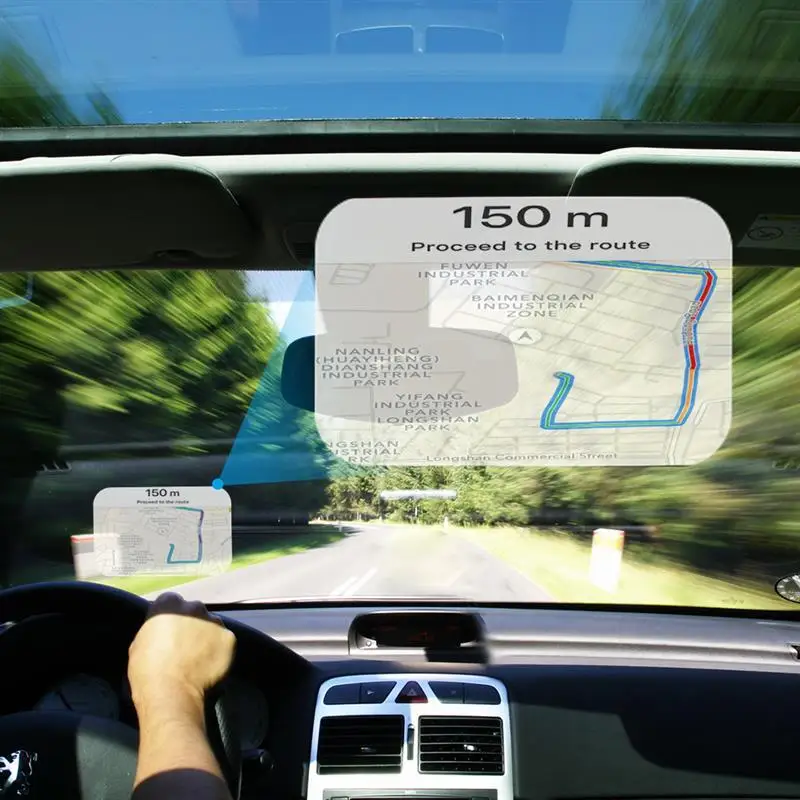 Светоотражающая пленка HUD для системы отображения показаний на голове Защитная
