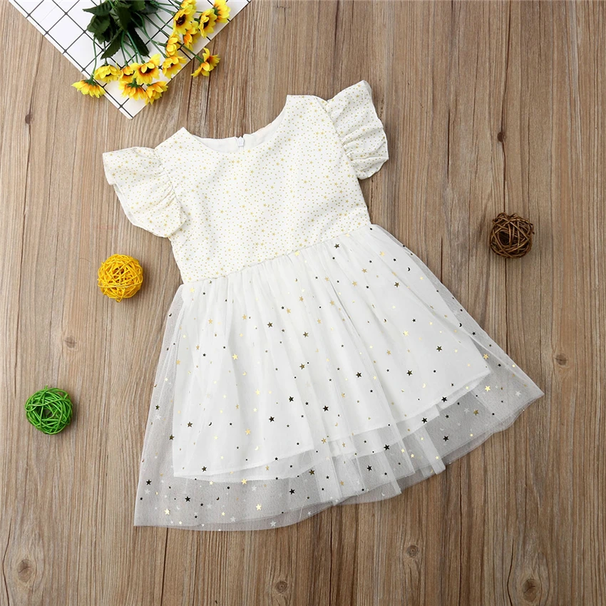 Baby Girls Cotton Flower Princess Dresses baby girl summer sleveless dress clothes | Детская одежда и обувь