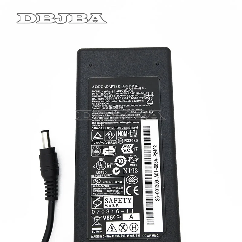 Адаптер G585 G570/зарядное устройство 90 Вт 20 в 4 5 А G575 для lenovo G485 G480 power laptop G580 G560e G780 |