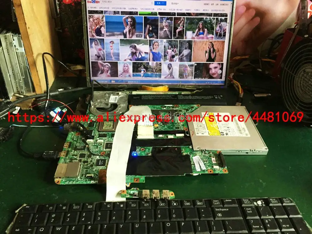 Материнская плата 447982 001 для ноутбука HP Pavilion dv9000 DV9500 DV9600 461068 100%
