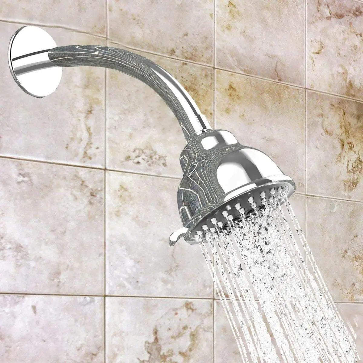 High Pressure Shower Head -5 Function - Adjustable Swivel Ball Joint With Filter Ultimate Experience Even | Обустройство дома