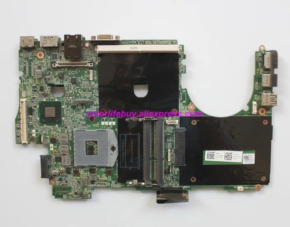 Genuine 8YFGW 08YFGW CN-08YFGW Laptop Motherboard Mainboard for Dell Precision M4600 Notebook PC