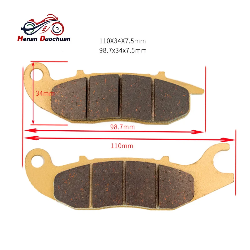 Мотоцикл для HONDA ANF CBF FS CBR 125 150 передние тормозные колодки обувь RIEJU NKD RS2 50 CQ CU
