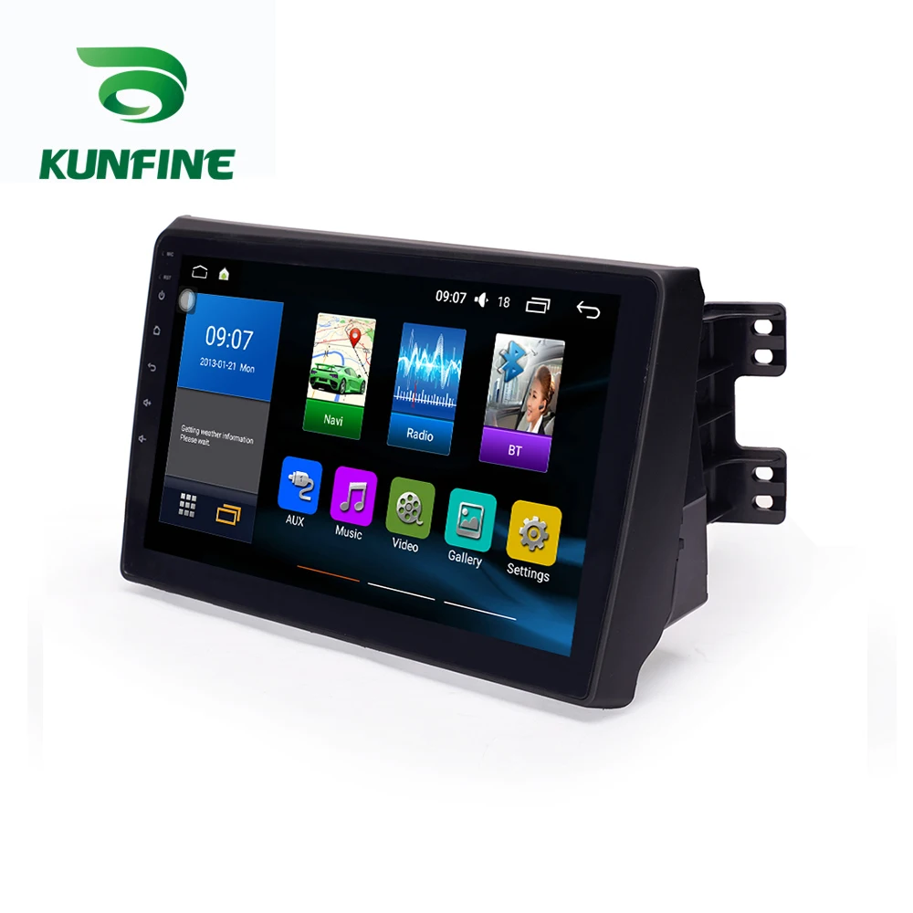 Восьмиядерный 1024*600 Android 8 1 автомобильный DVD GPS навигационный плеер Deckless стерео для