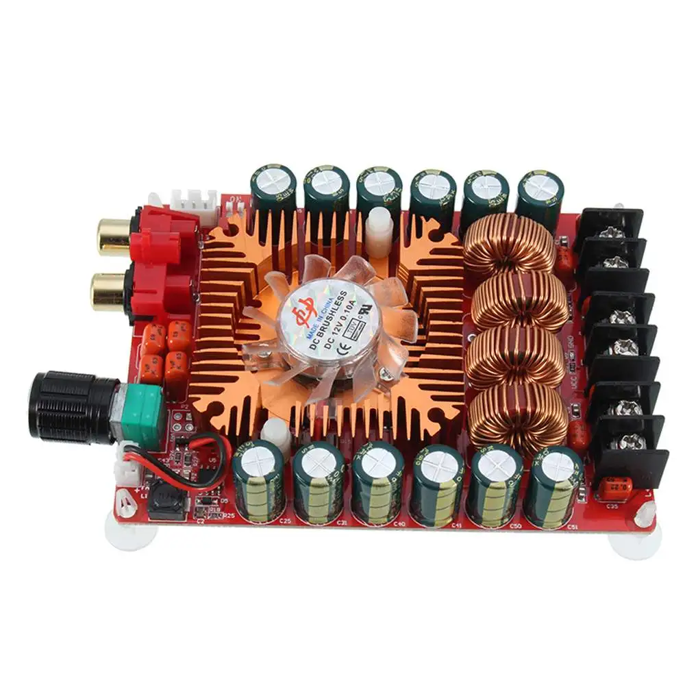LEORY TDA7498E 2*160 Вт усилитель мощности двухканальный стерео аудио модуль с поддержкой