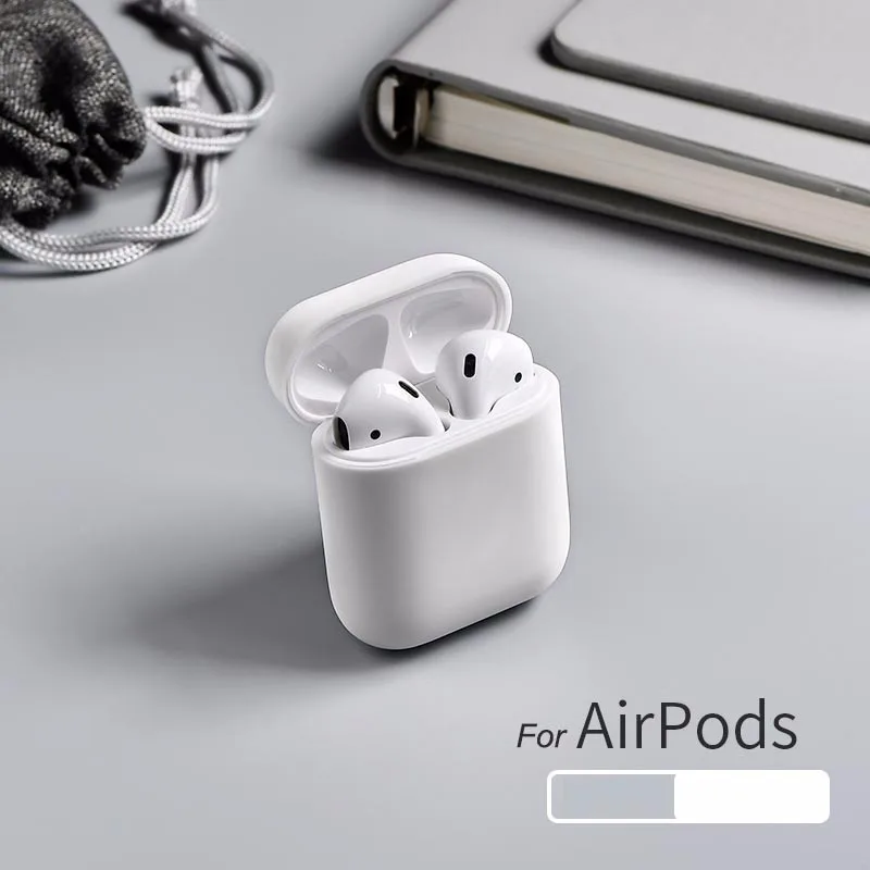 Мягкий силиконовый чехол для Airpods противоударное покрытие Apple AirPod анти