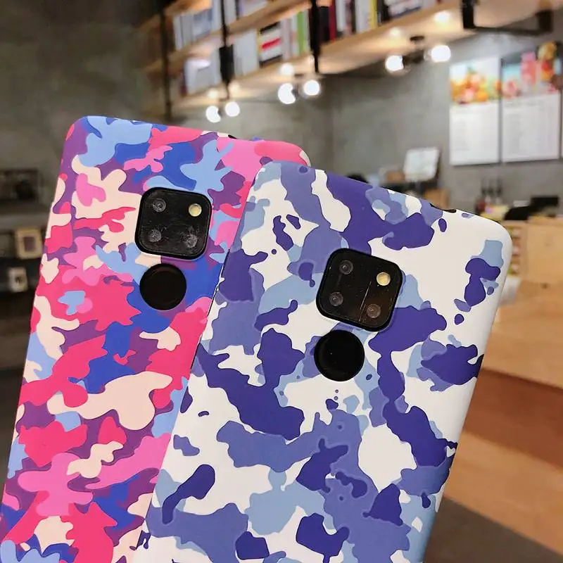 Stelllife Ретро камуфляжный чехол для телефона huawei mate 20 20pro lite жесткая матовая
