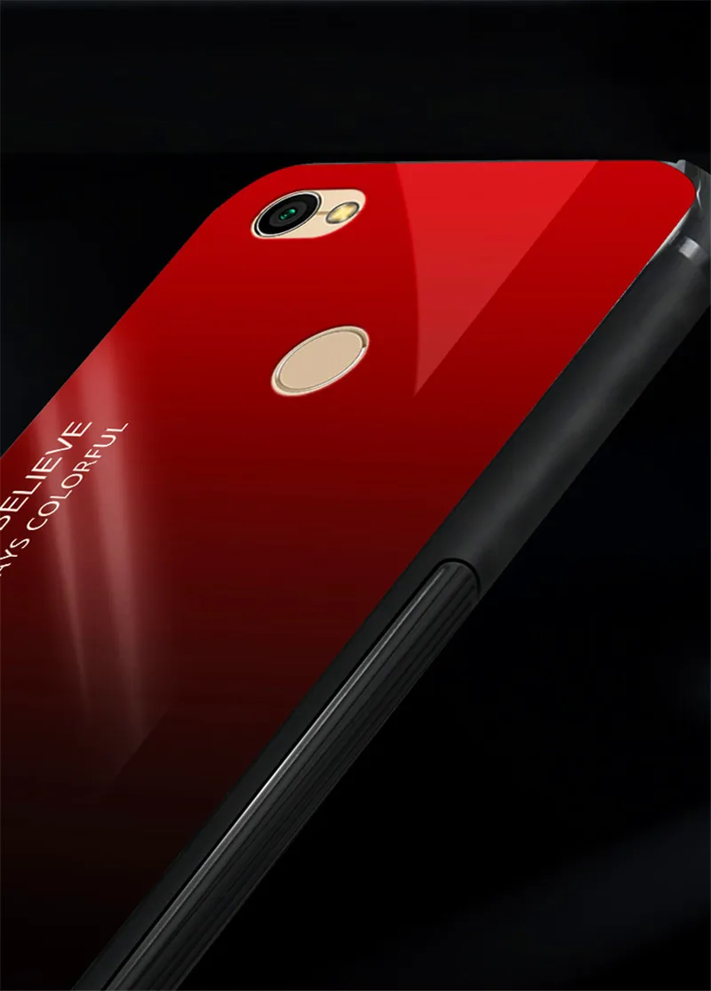 Чехол для Xiaomi Redmi Note 5A Pro Note5A из закаленного стекла с градиентом|Бамперы| |