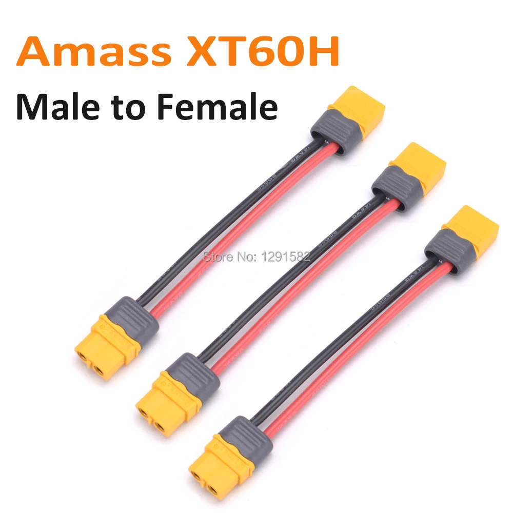 Штекерный соединитель Amass XT60 XT60H провод 14AWG для аккумулятора RC Lipo | Игрушки и хобби