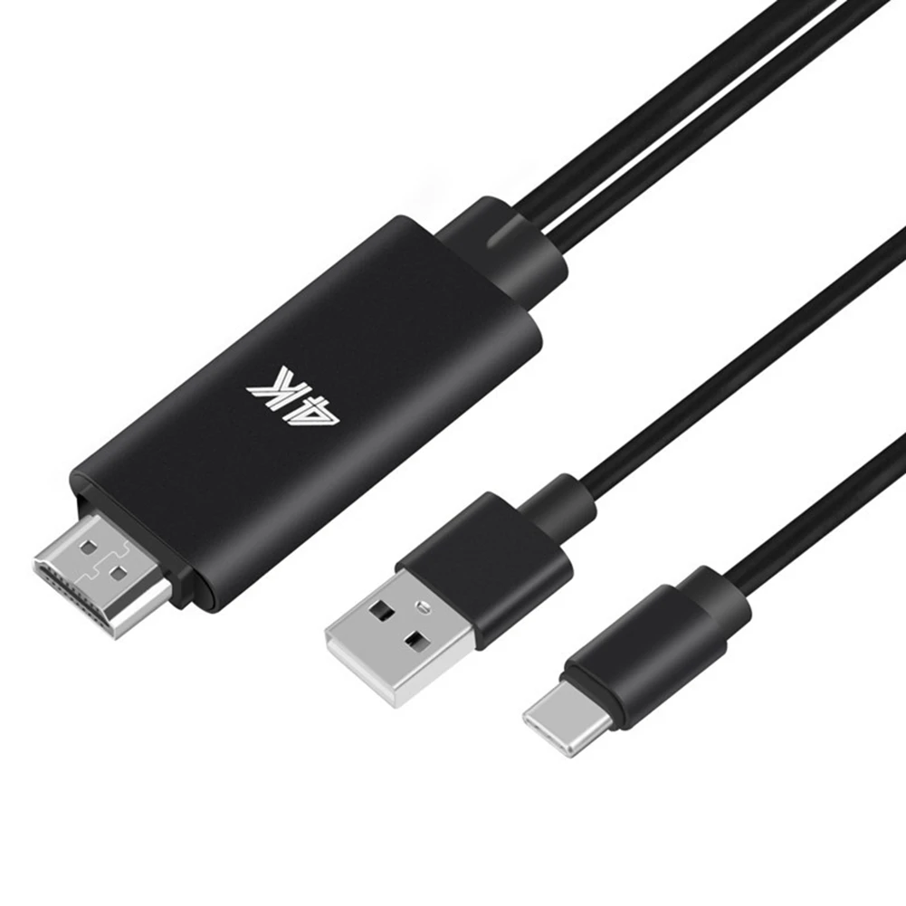 USB 3.1 Type C Phone to HDMI TV/HDTV Video Cable for Samsung Galaxy S8 S9 Plus | Электроника