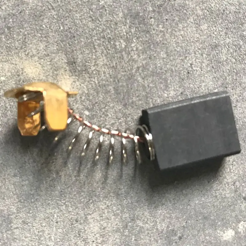 Нержавеющая сталь + углеродистая моторная щетка 18mmx13mmx7mm-2 шт. | Инструменты