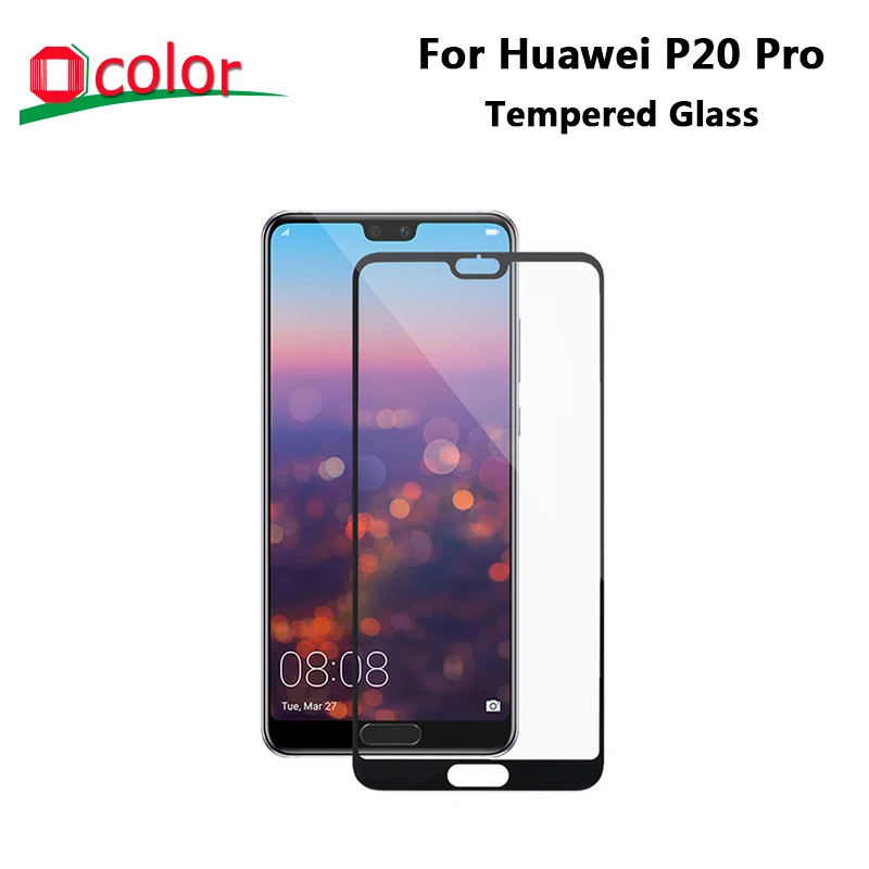 Ocolor для Huawei P20 Pro защитная пленка из закаленного стекла Передняя Защитная экрана
