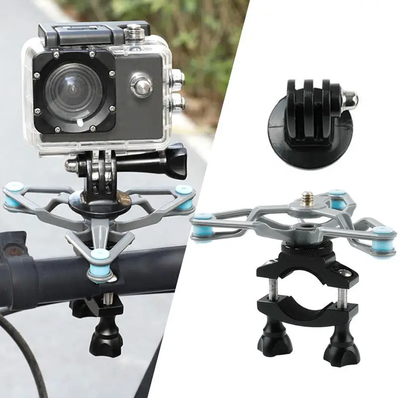 Велосипедная камера крепление амортизация подставка для GoPro/sony/YI Большинство