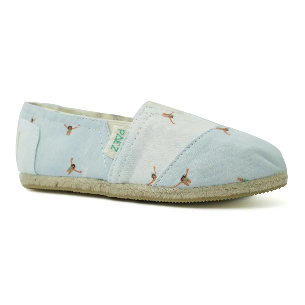 PAEZ-UNISEX INFANT-TEXTILE-ESPARTO-PAEZ REDISENO ESPADRILLE и LE AGREGO COLOR DISENO STYLE. |