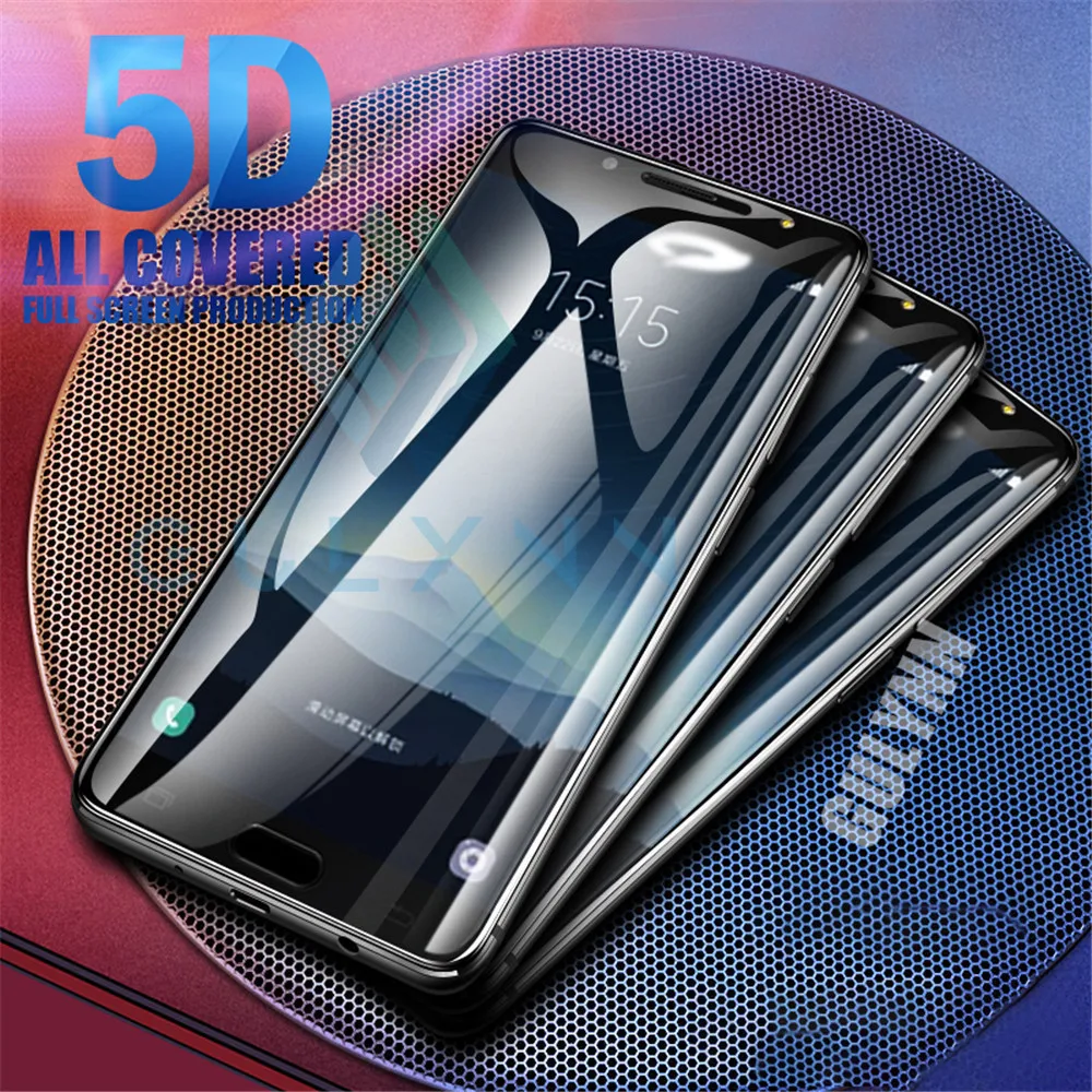 Закаленное стекло 9H для Samsung Galaxy J2 J3 J4 J5 J6 J7 J8 Pro Prime A6 A8 Plus 2018 5D Cuved|Защитные стёкла и