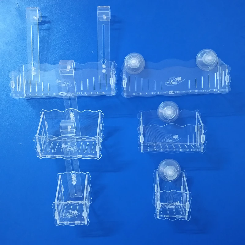 Высококачественная акриловая водная посадка растений горшок для аквариума