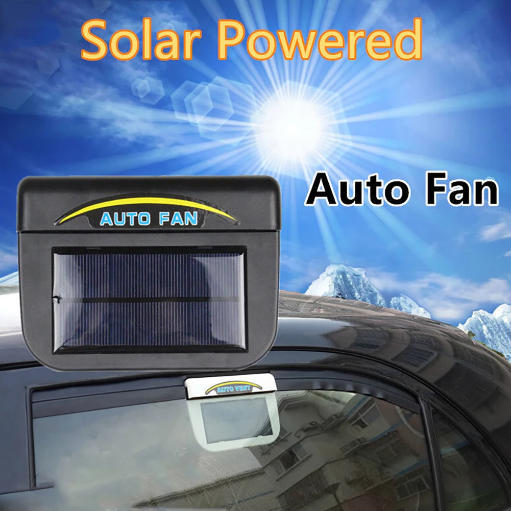 

Brand New Car Exhaust Fan Universal Auto Solar Fan Best Selling Free Ship