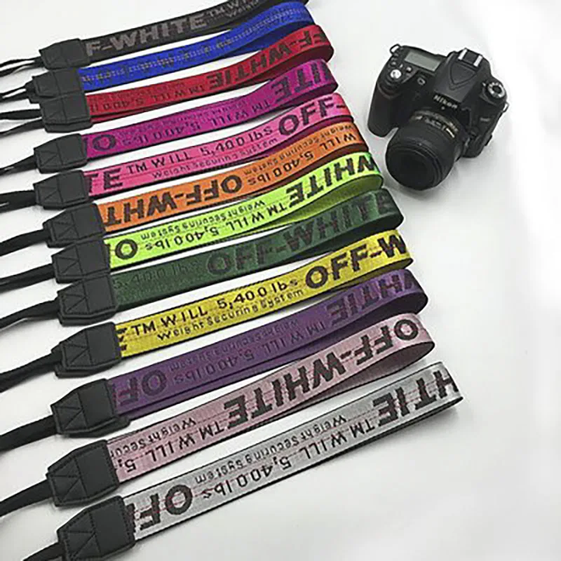 Ремешок для фотокамеры SLR Off White неопреновый шейный ремешок Canon Nikon Pentax Sony Fuji Olympus