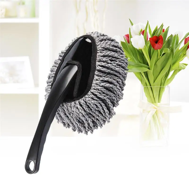 1pc Car Cleaning Brush Wash Tool Microfiber Reusable Functional Duster Mop For Wheel Auto Seat Window | Автомобили и мотоциклы