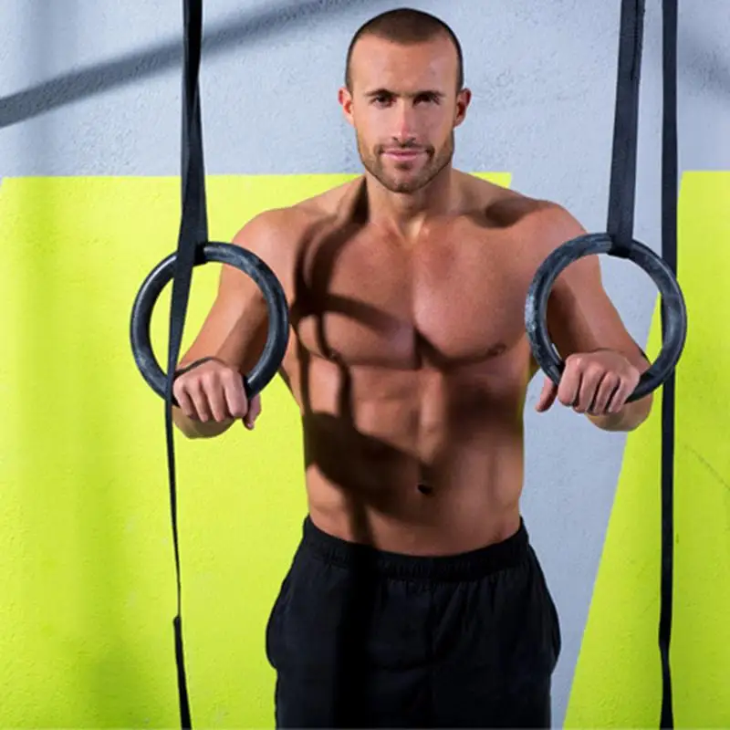 ABS Упражнения Фитнес Спортивные Кольца гимнастические кольца для тренажерного