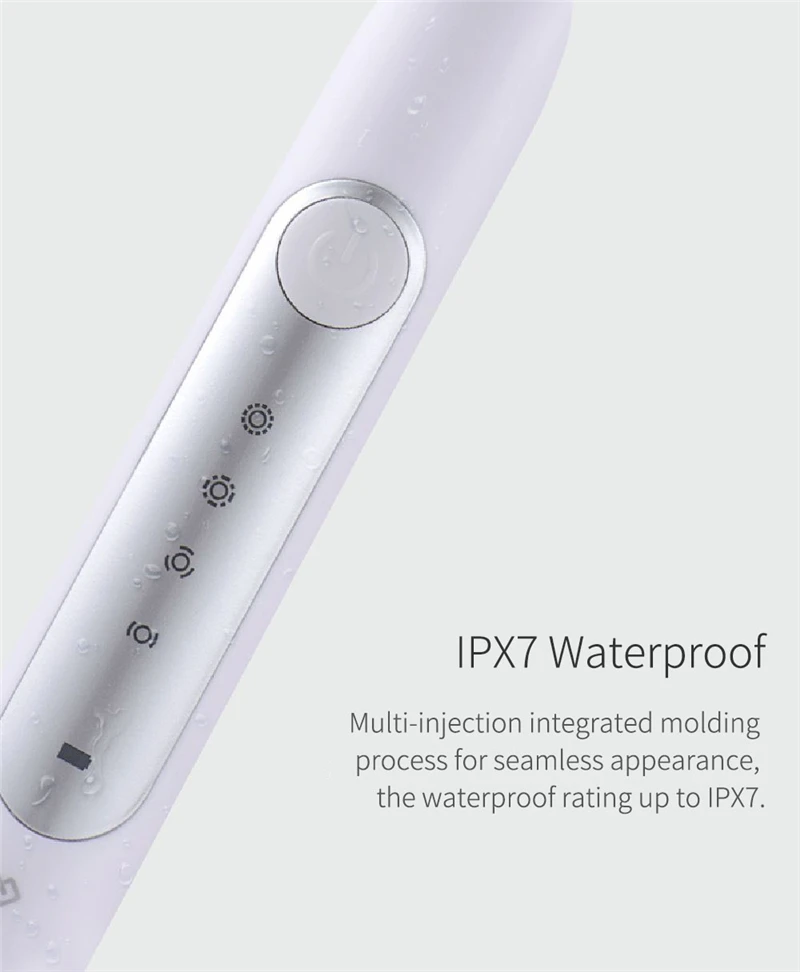 Mr. Handx электрическая зубная щетка Smart 4 Режим чистки беспроводной датчик зарядки