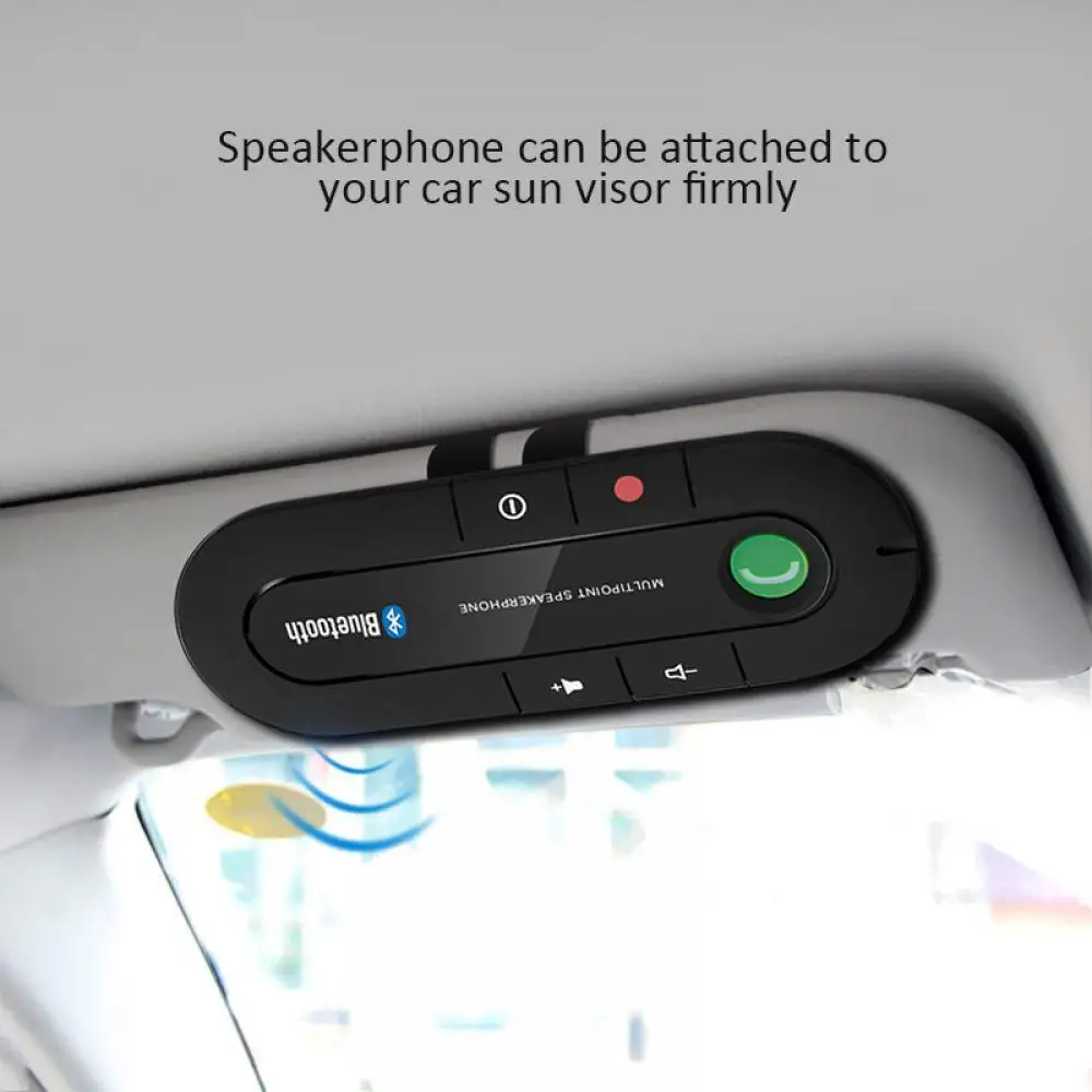ANLUD Bluetooth громкой связи автомобильный комплект беспроводной спикер телефон MP3