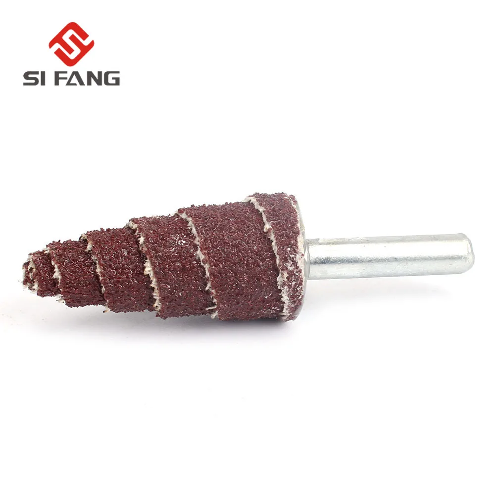 Коническая конусная Шлифовальная головка SI FANG 10 ~ 50 шт. 320 Грит наждачная бумага