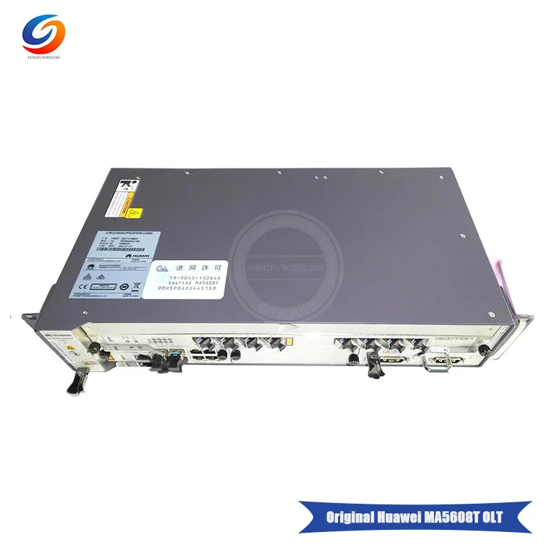 Оригинал Hua wei mimi 19 дюймов SmartAX MA5608T GPON/EPON OLT 2*10 г MUCD1 + 1 * MPWD 16 портов GPFD C board OLT|epon olt|gpon