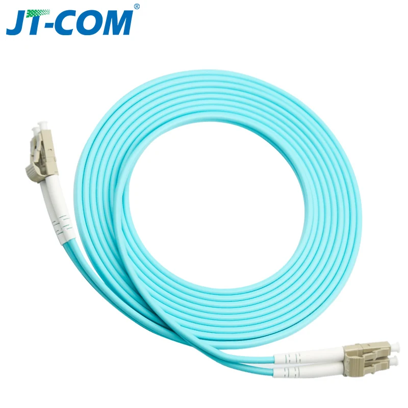 10G OM3 LC UPC многорежимный дуплексный 2 0 мм 3 волоконный соединительный кабель