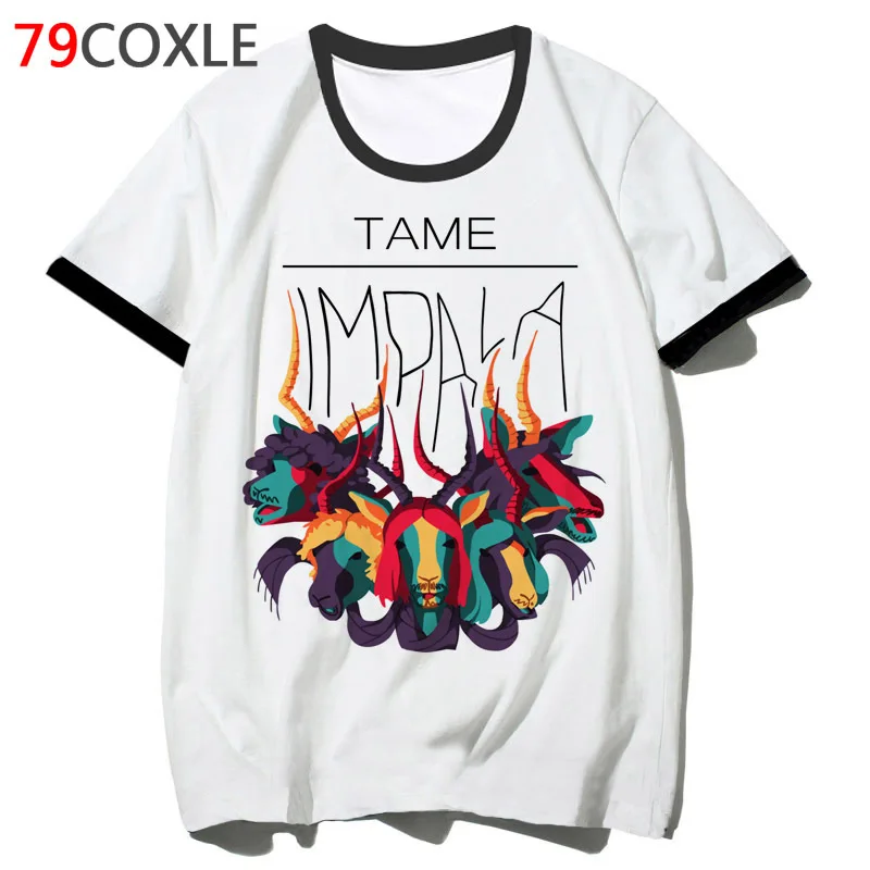Футболка Tame Impala F2966 Мужская смешная рубашка в стиле Харадзюку уличная одежда
