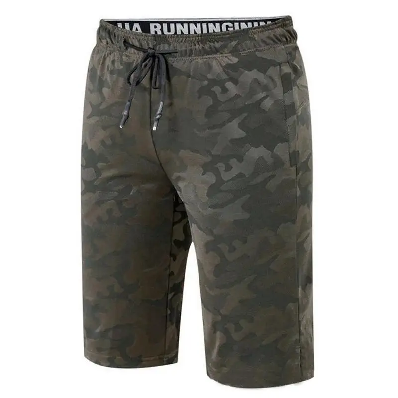 2019 Summer Men's Dark Print Camouflage Short Pants Running Fitness Quick-drying Breathable Half Casual Sports Men Shorts | Мужская