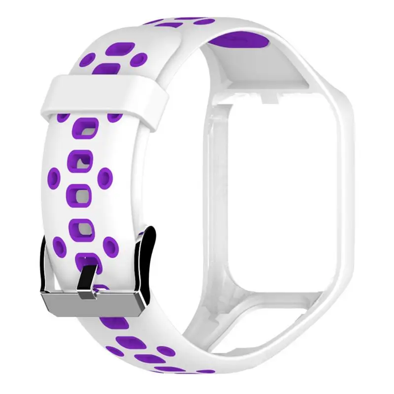 

Silicone Replacement Watchband Wrist Band Strap For TomTom 2 3 Runner 2 3 Spark 3 GPS Watch Strap