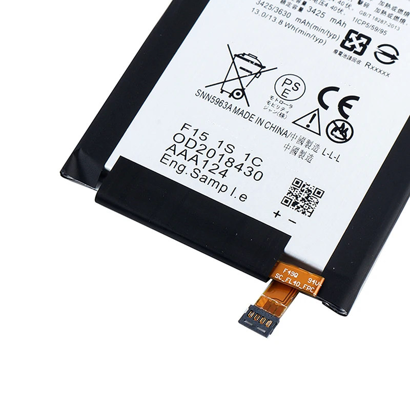 Ocolor для Motorola Moto FL40 X Play XT1543 XT1544 аккумулятор 3425 мАч 100% Новый Сменный аксессуар