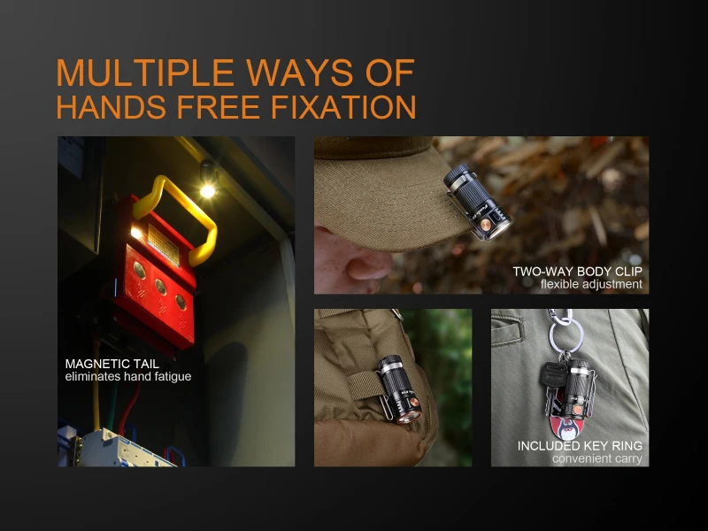 2018 Новый FENIX E16 Cree XP-L HI нейтральный белый светодиод Max 700 люмен 16340/CR123A