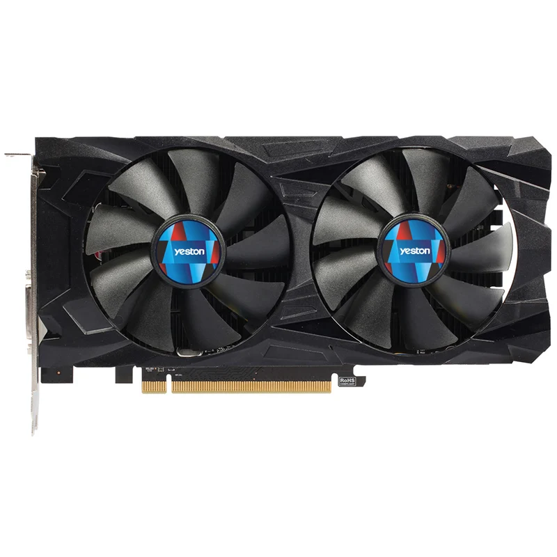 PPYY NEW-Yeston Radeon Rx550 4 ГБ Gddr5 Pci Express 3 0 Directx12 видеокарта внешняя для Deskto | Компьютеры и