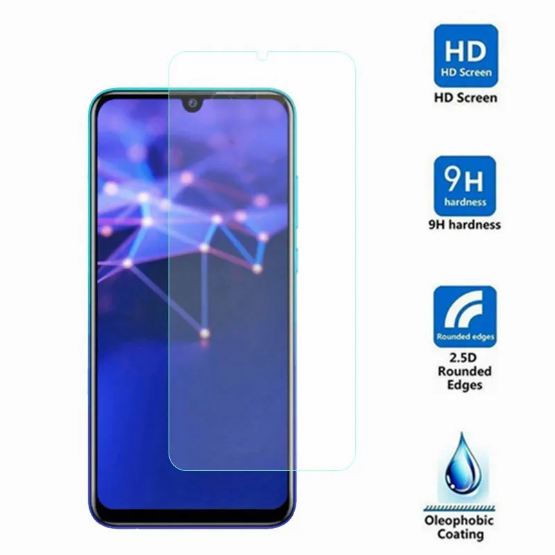 2.5D Защита экрана для Huawei P Smart 2019 стекло 9H Защитная пленка Honor 10 Lite чехол из