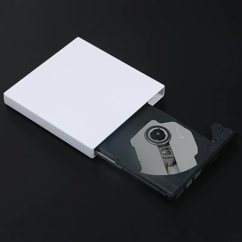 USB 2 0 внешний CD Rom/CD RW/комбо/DVD Rom записывающий накопитель с кабелем для передачи