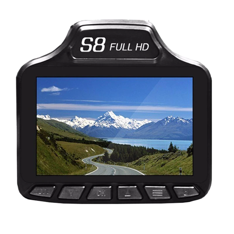 Радар детектор 3 в 1 S8 B видеорегистратор Dvr камера 0 дюймов Hd 1280X720P Gps трекер